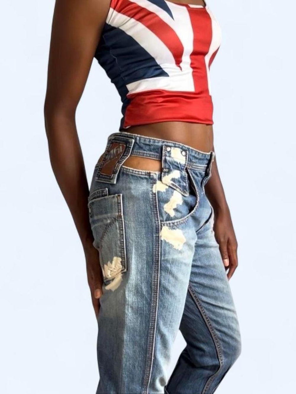 Vintage Luxury Miss Sixty Crop Jeans
